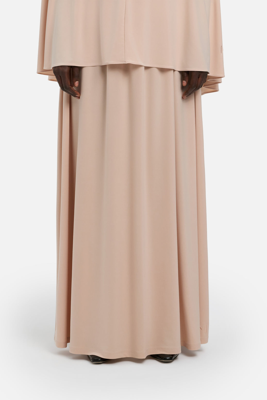Premium Jersey Prayer Jupe | Dark Rose