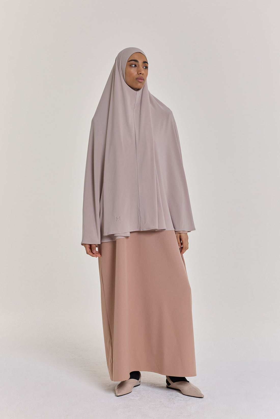 Premium Jersey Khimar | Pearl