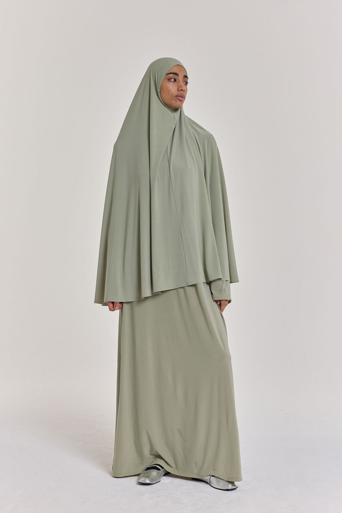 Premium Jersey Khimar | Sage