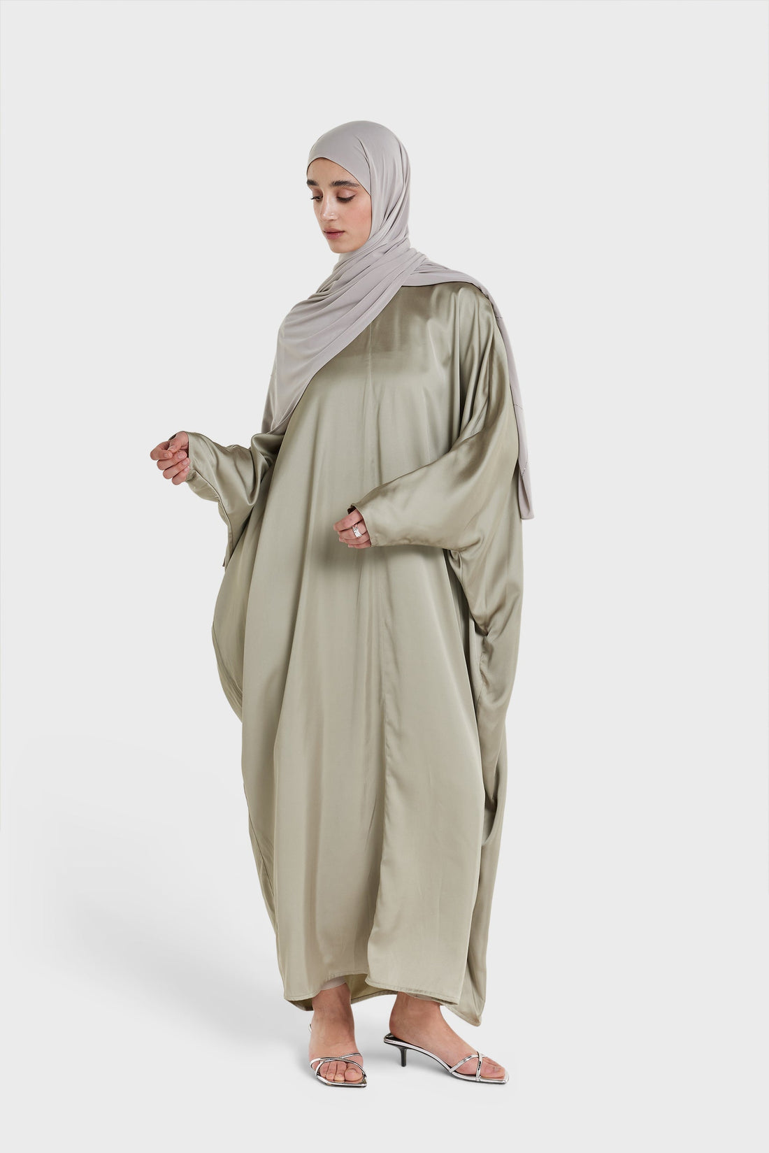 Bat Manche Robe | Soft Green