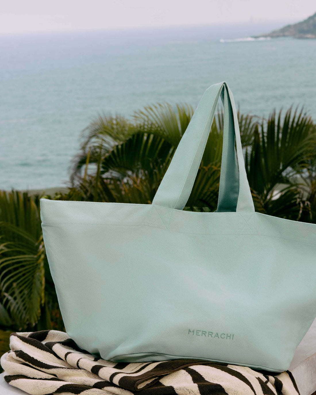 Maxi Été Sac | Aqua Gray