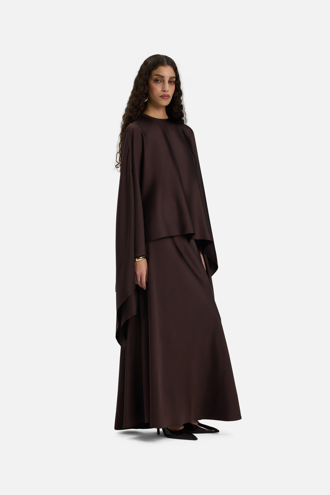 Fluide Jupe | Dark Brown