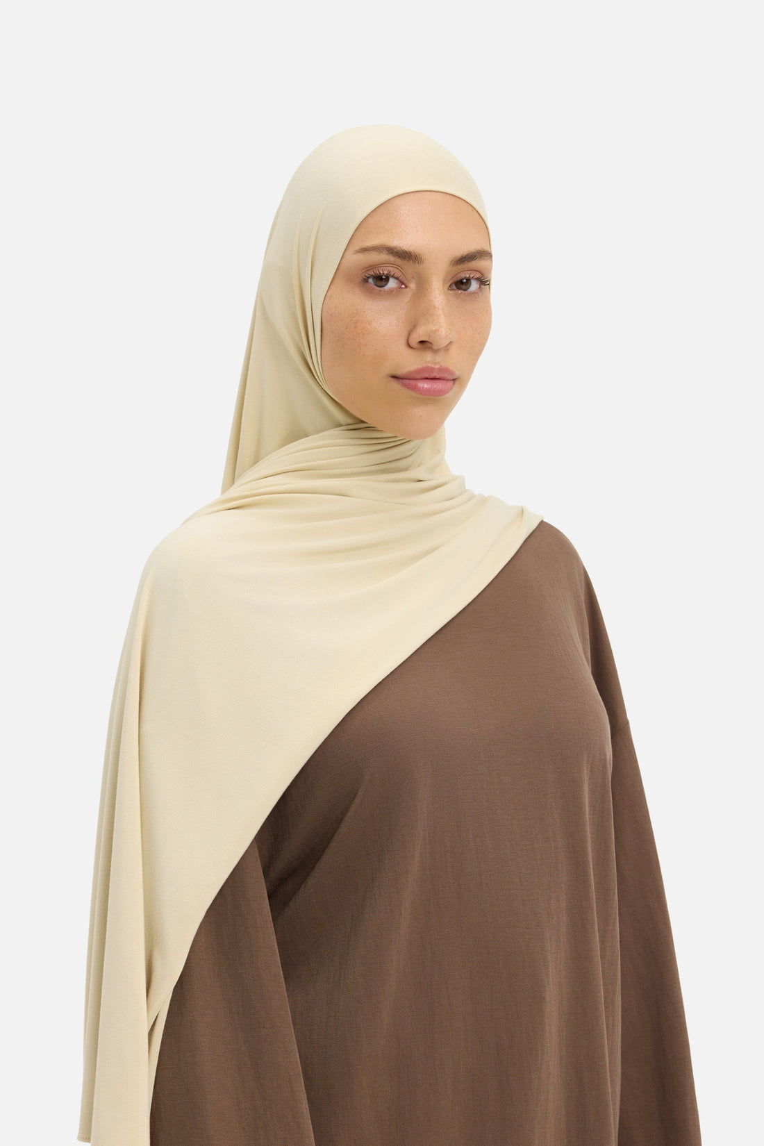 Bambou Jersey Écharpe | Brown Rice