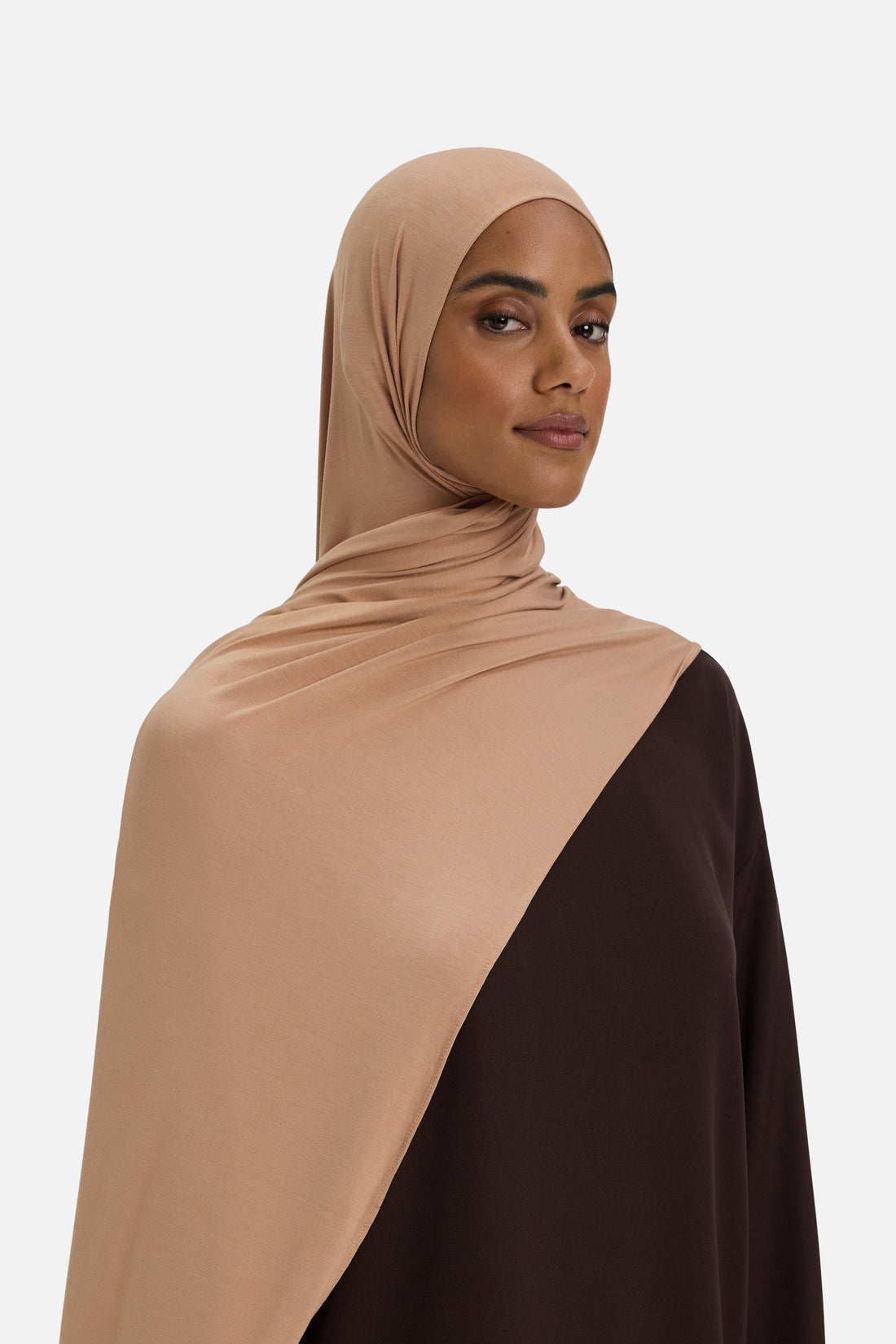 Bambou Jersey Écharpe | Burnt Caramel
