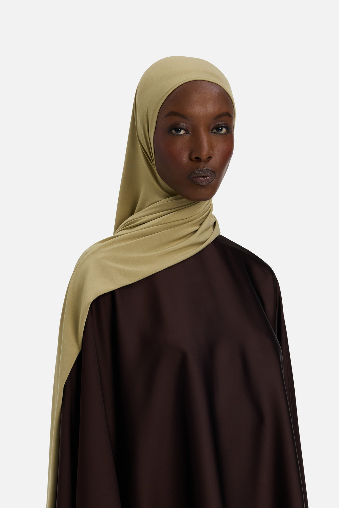 Bambou Jersey Écharpe | Dried Leaf