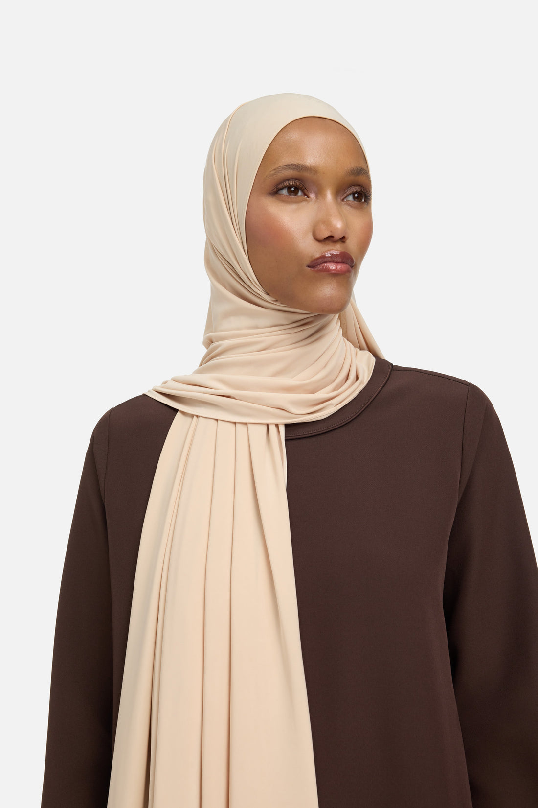 Bambou Jersey Écharpe | Latte
