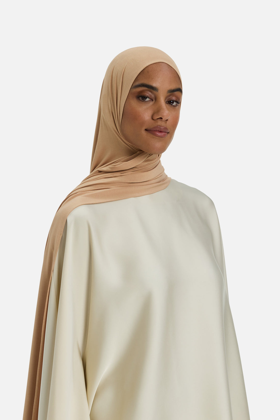 Bambou Jersey Écharpe | Light Caramel