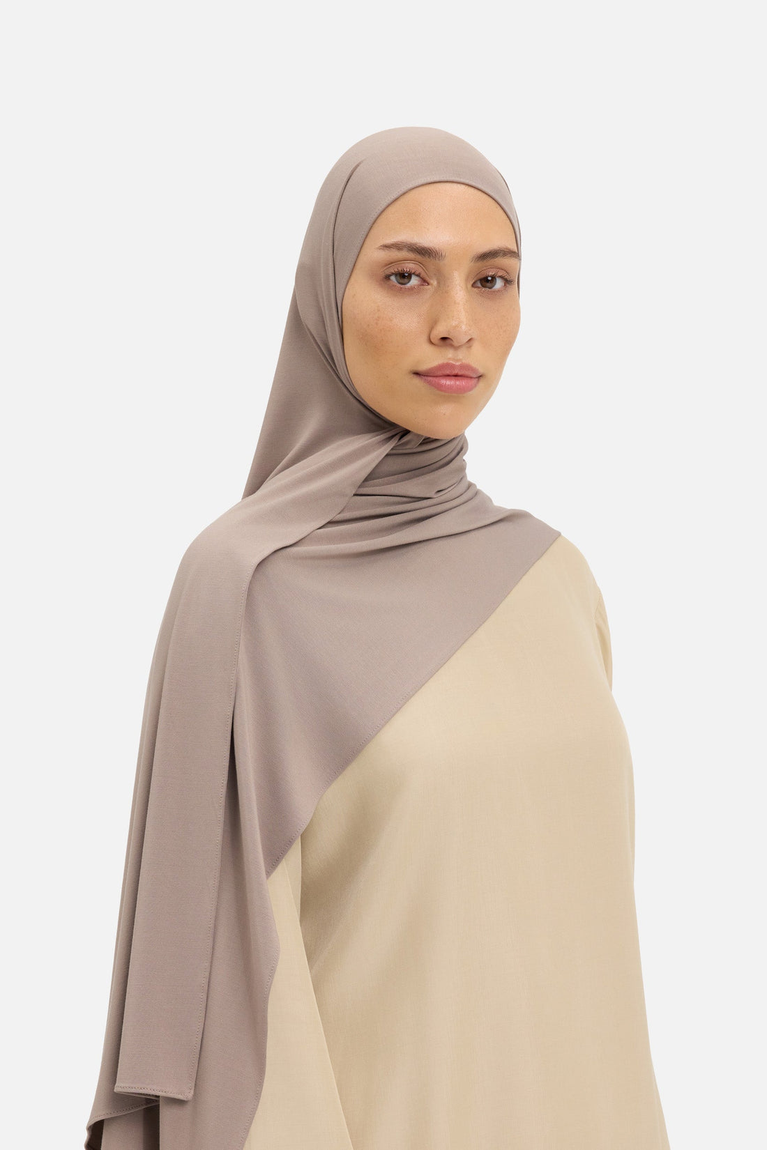 Bambou Jersey Écharpe | Milky Cacao