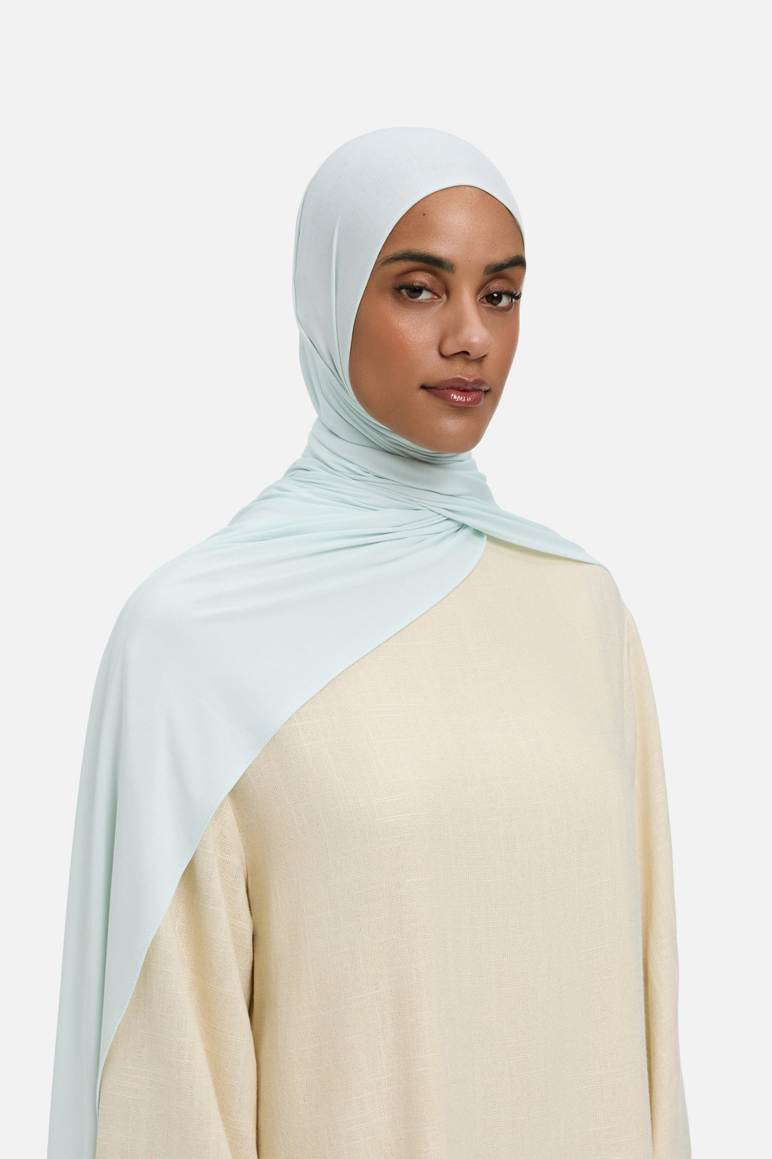 Bambou Jersey Écharpe | Morning Blue