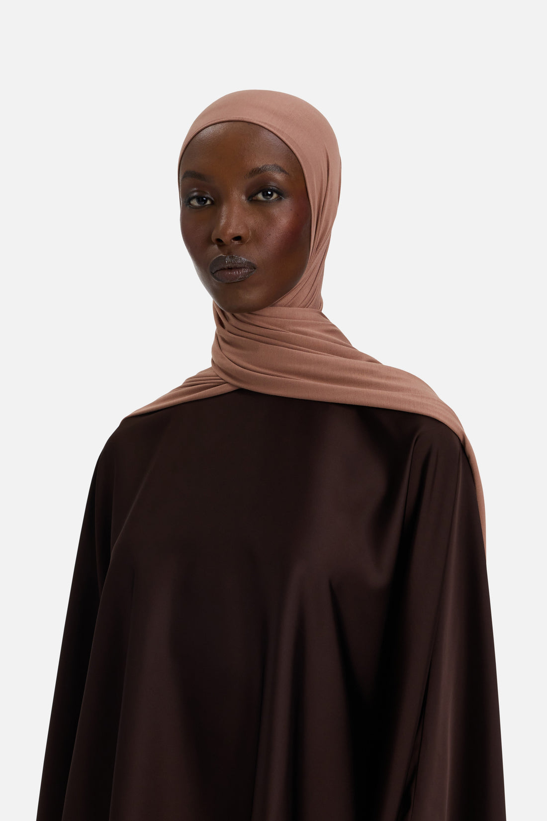 Bambou Jersey Écharpe | Soft Bordeaux