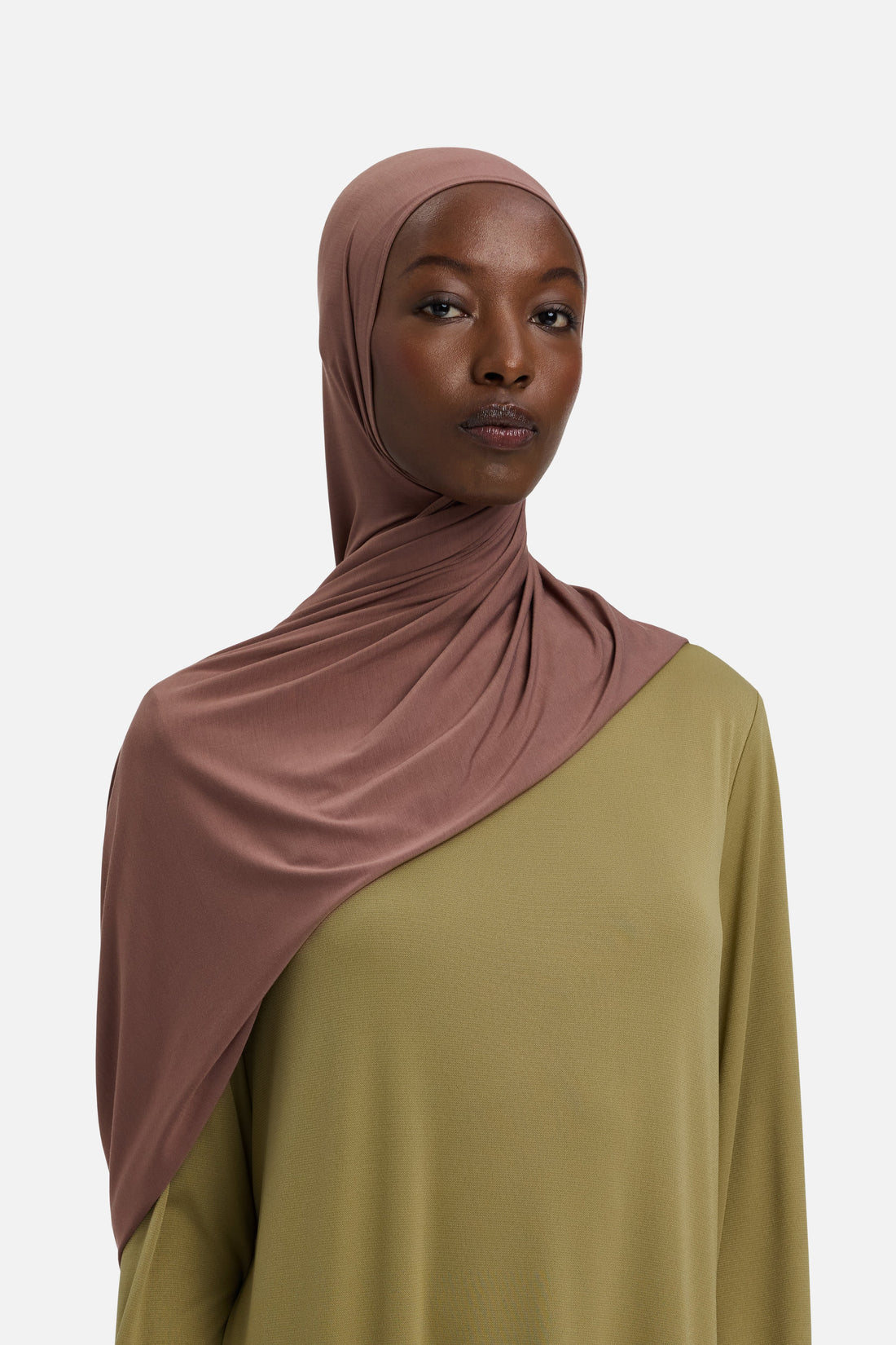 Bambou Jersey Écharpe | Terracotta