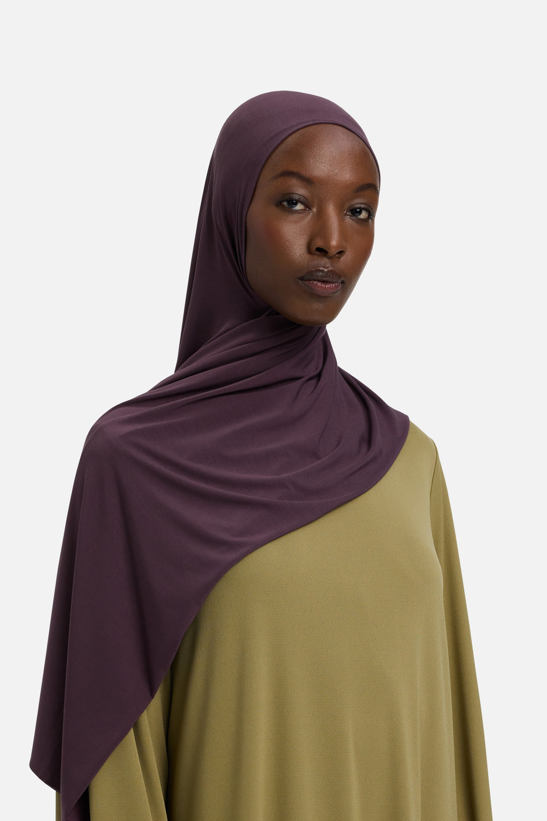Bambou Jersey Écharpe | Vintage Purple