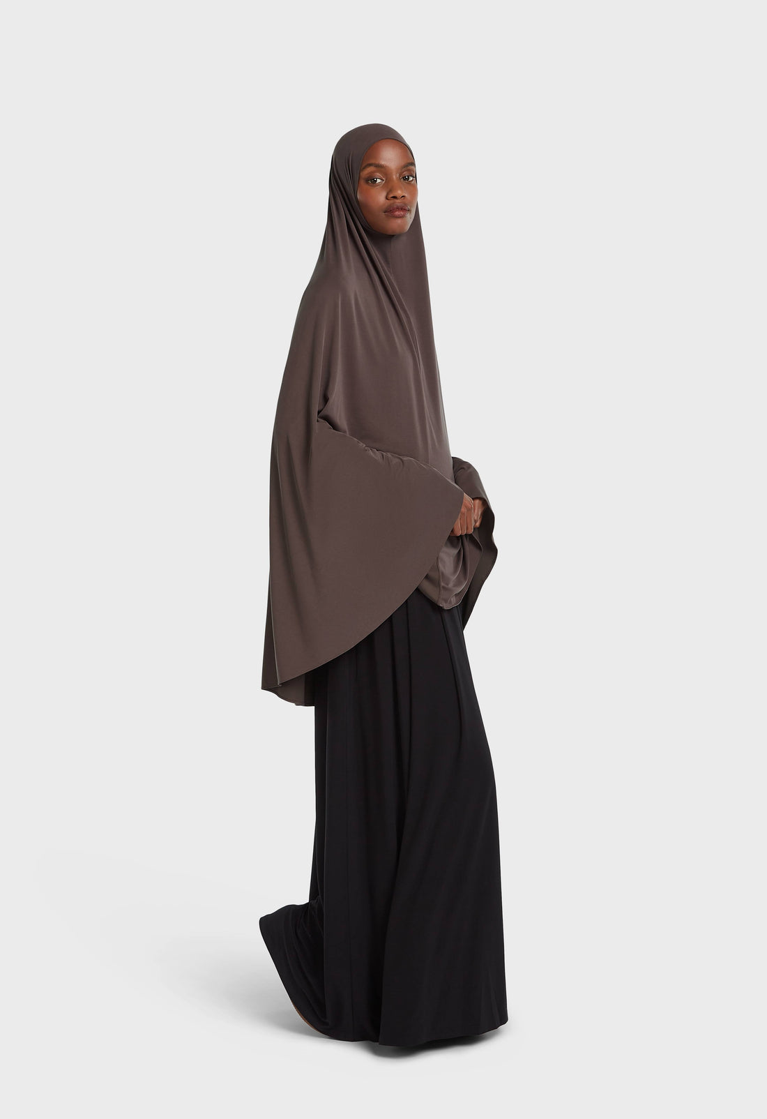 Respirant Khimar | Aubergine