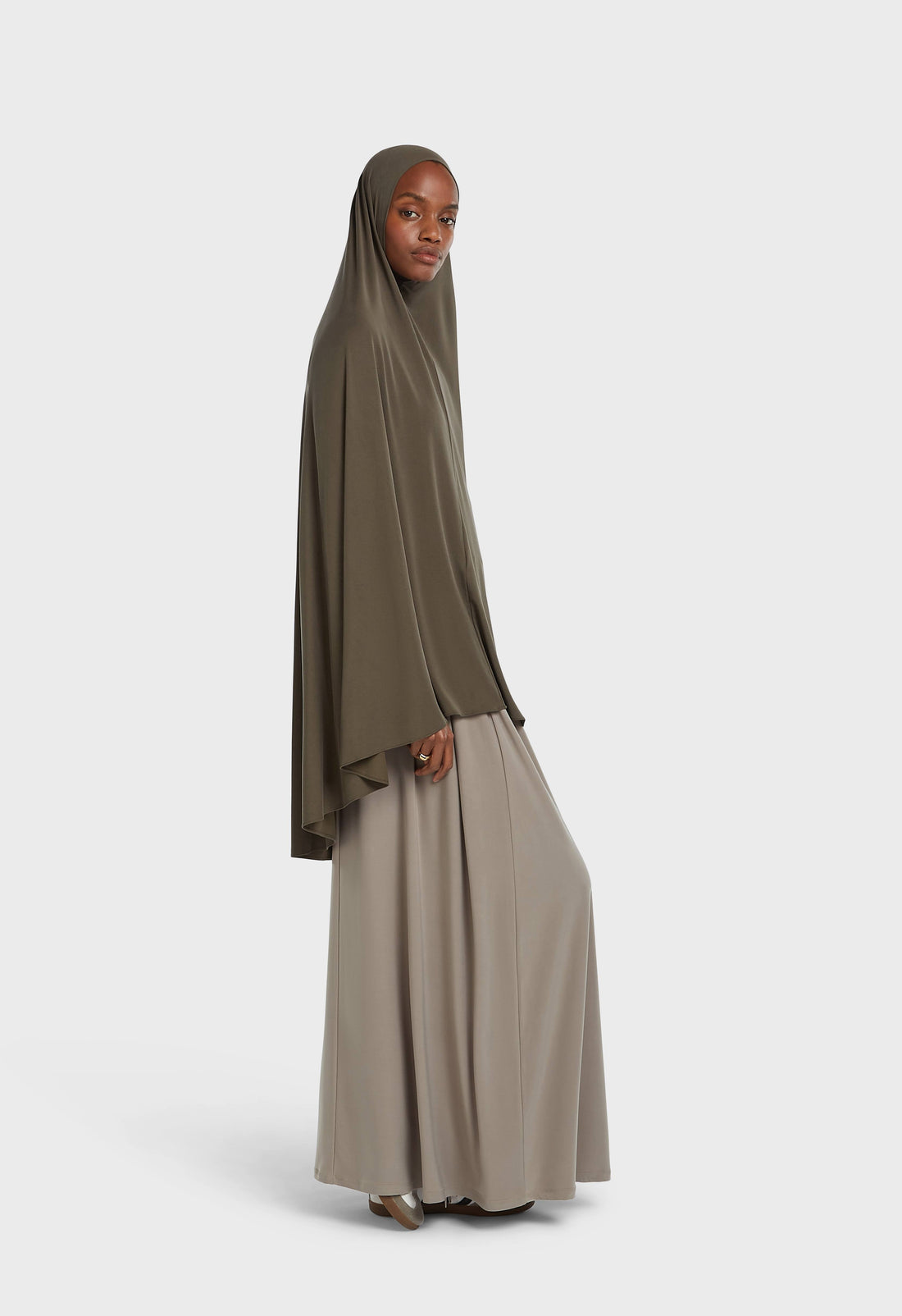 Respirant Khimar | Deep Brown