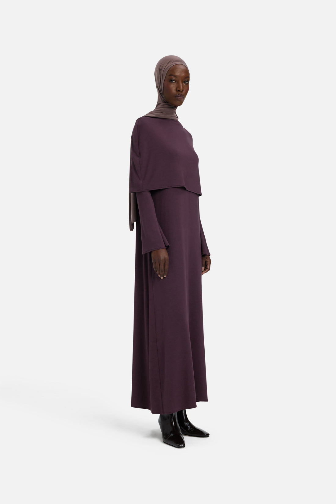 Capelet Robe | Vintage Purple