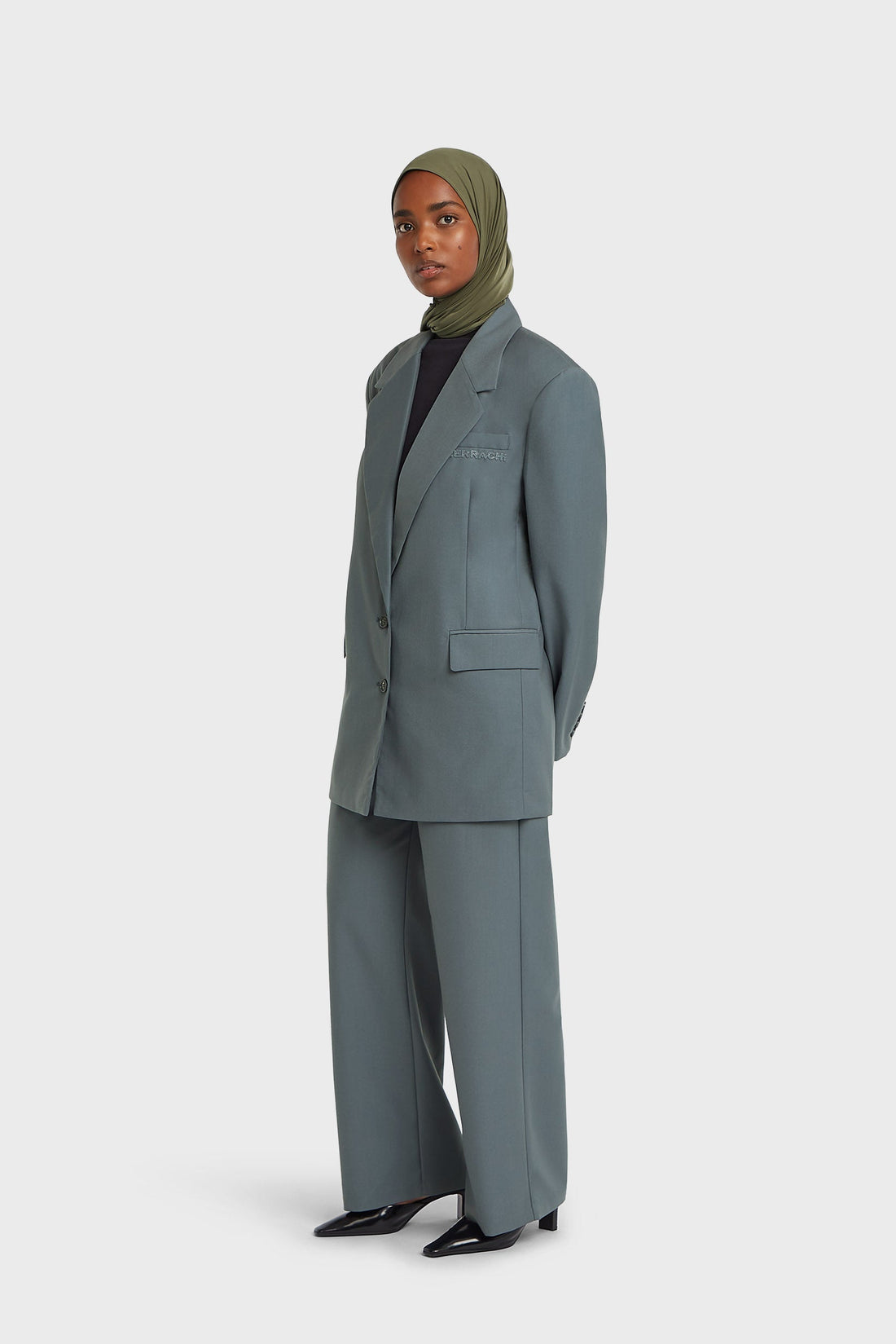 Essentiel Tailored Pantalon | Dusty Indigo