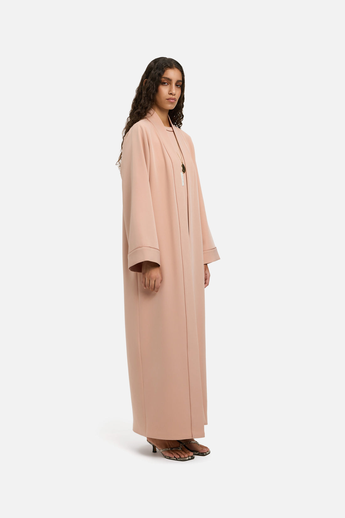 Essentiel Abaya Court | Deep Rose
