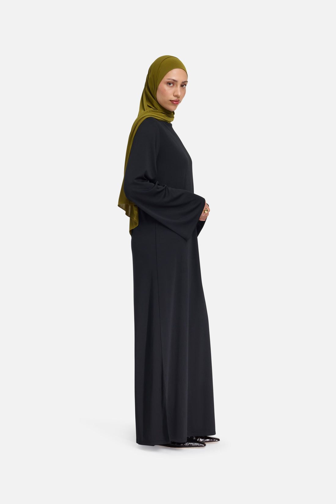 Essentiel Robe en Jersey Court | Black