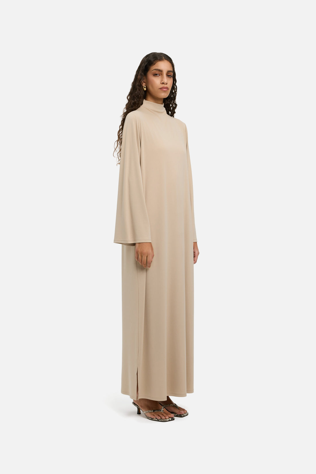 Essentiel Robe en Jersey Court | Oat