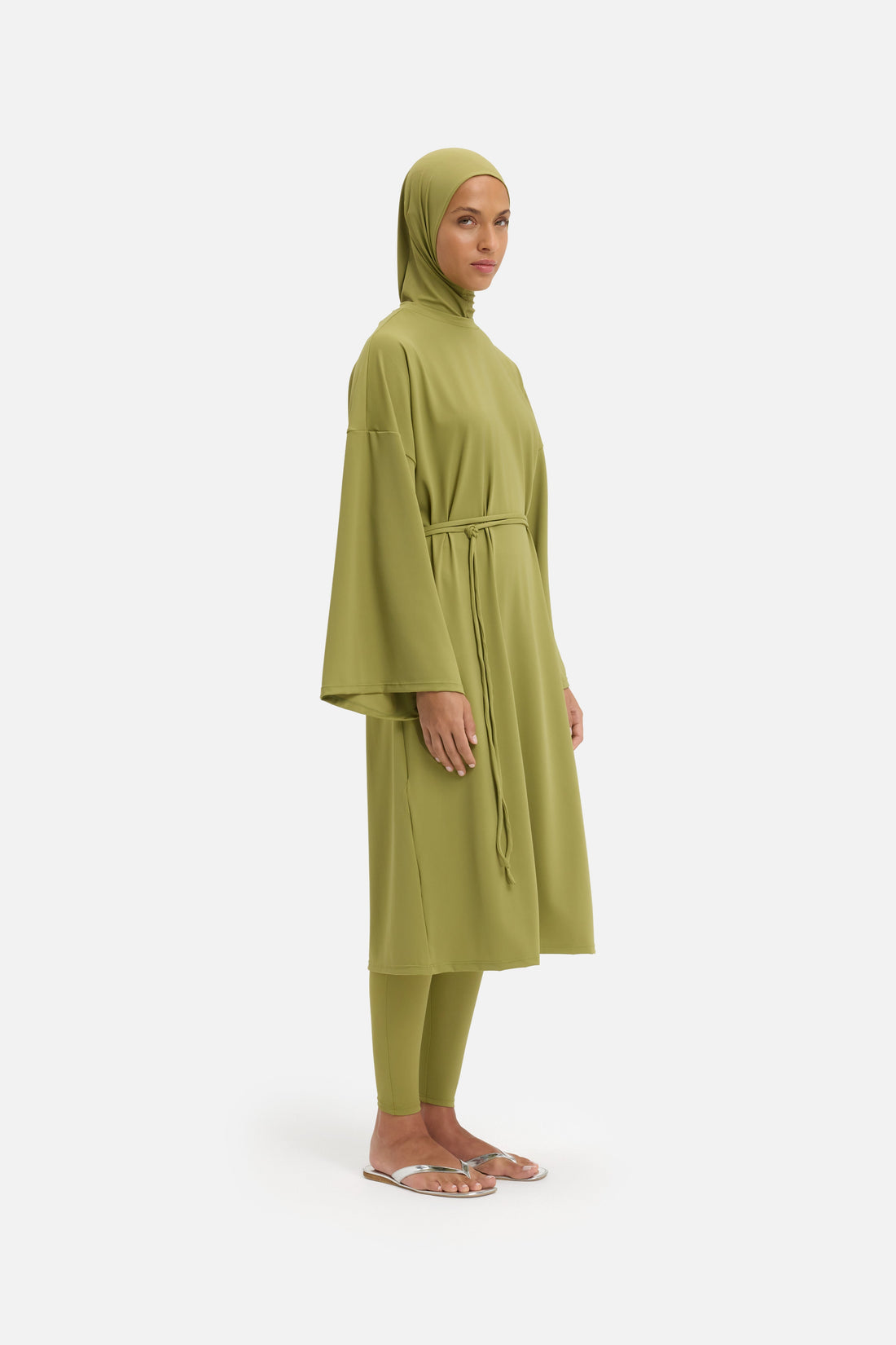 Essentiel Swim Legging | Ground Basil