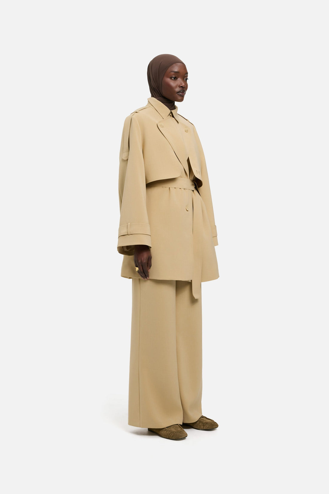 Évasé Pantalon | Desert Clay