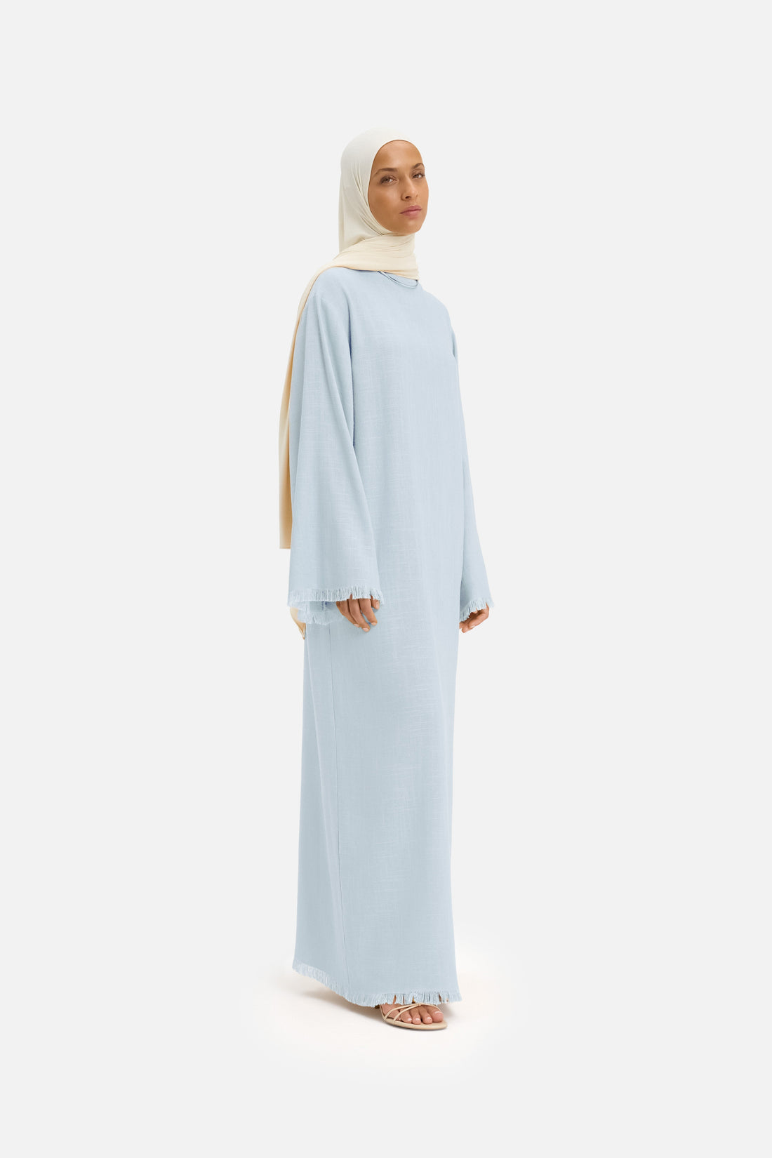 Frayed Ourlet Robe | Air