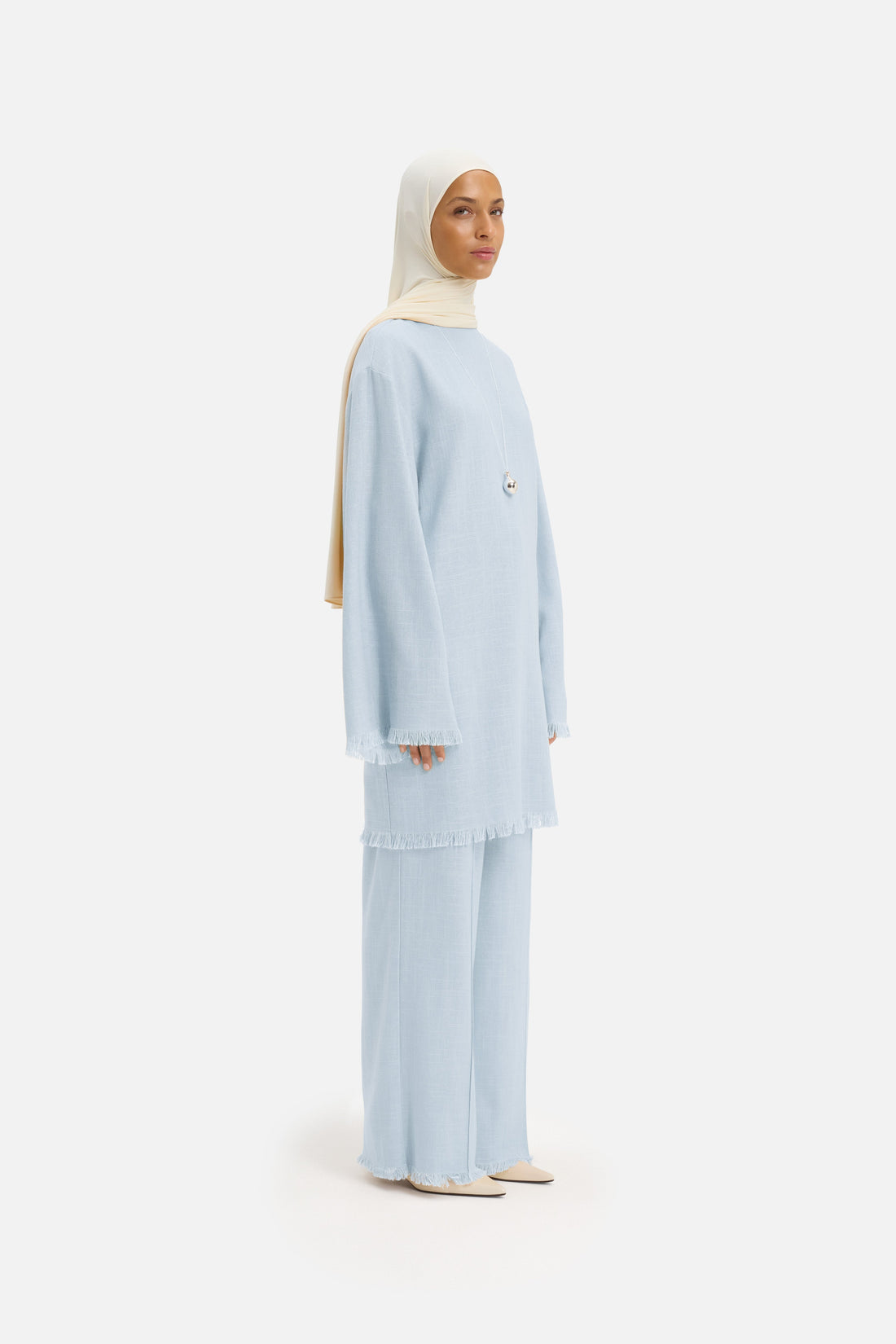 Frayed Ourlet Pantalon | Air