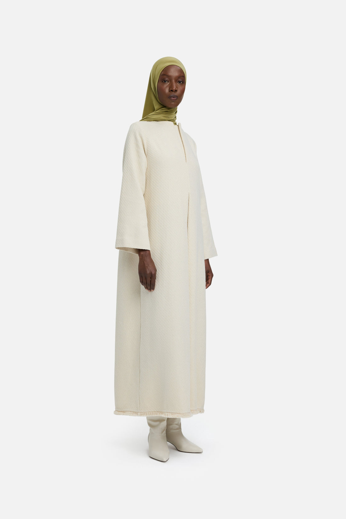 Frange Trim Robe | Off White