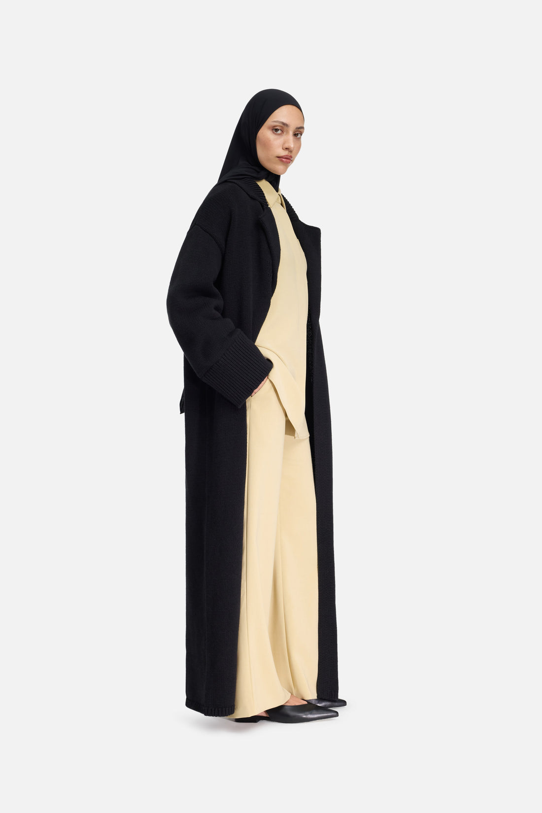 Tricoté Abaya | Black