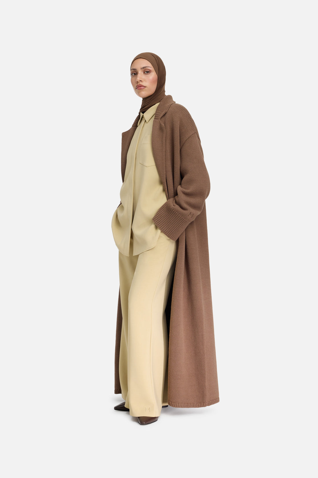 Tricoté Abaya | Chocolate