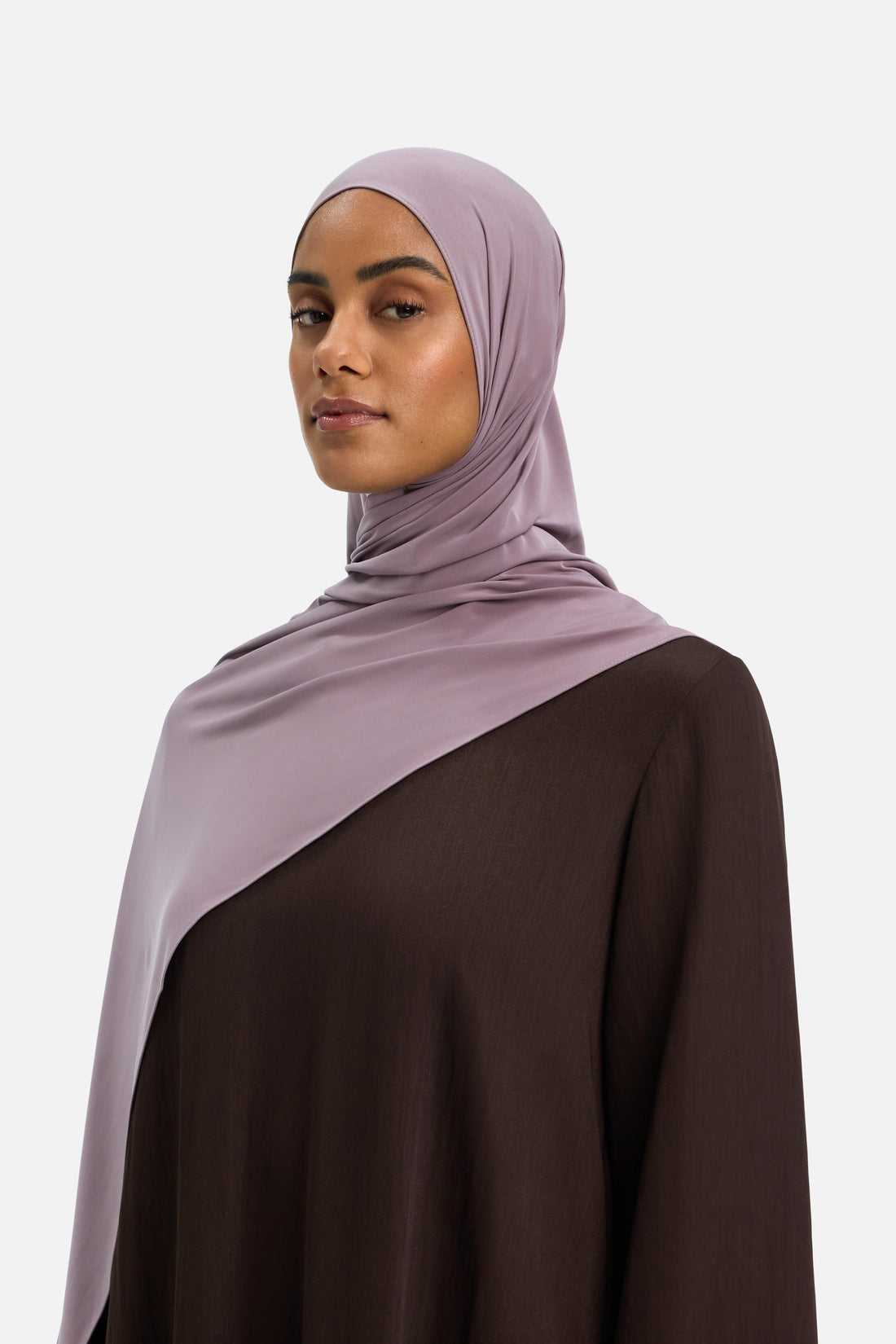 Liquid Jersey Écharpe | Dark Lavender