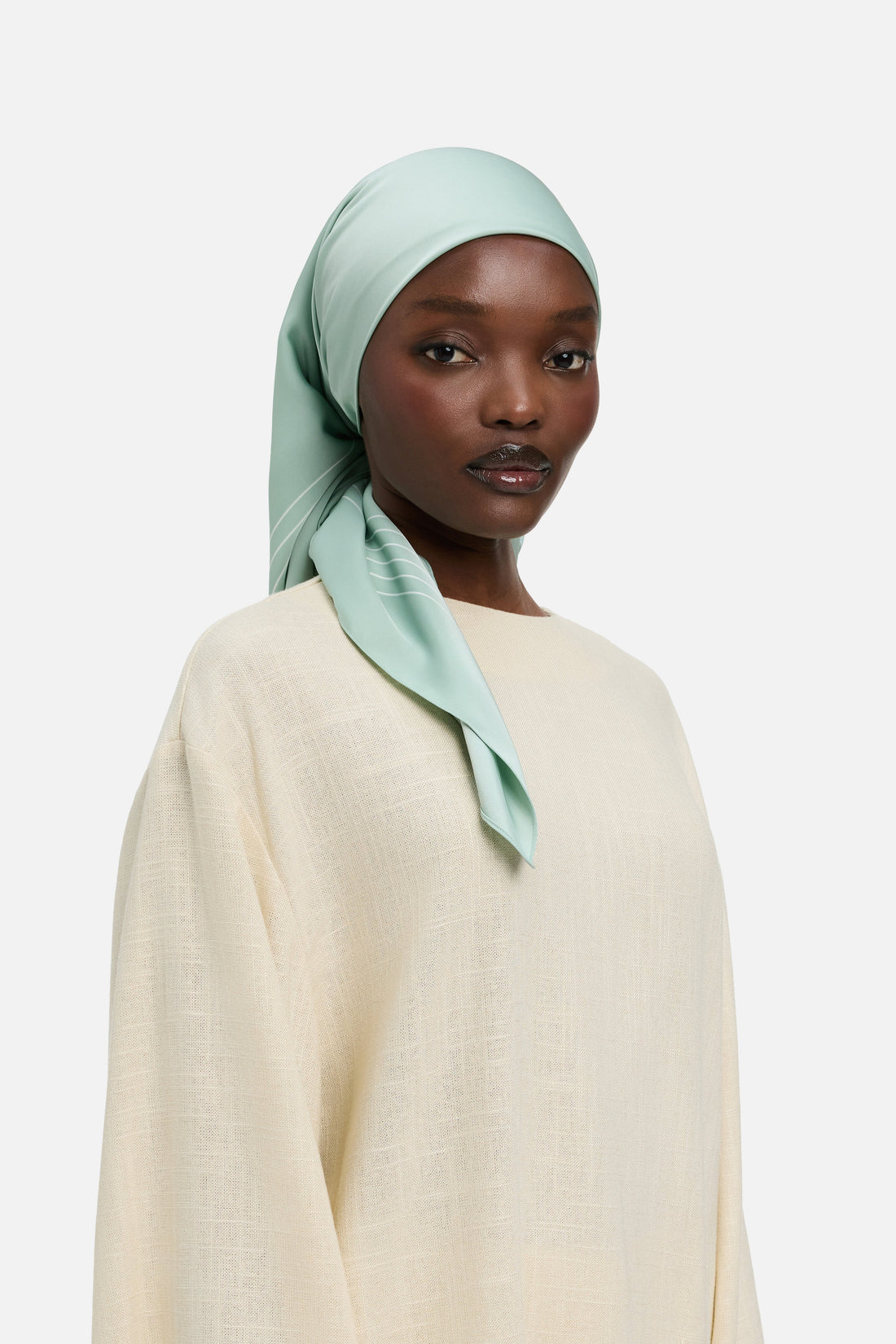M Bandana | Aqua Gray