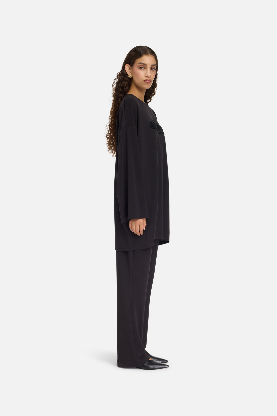Modal Jersey Haut | Black