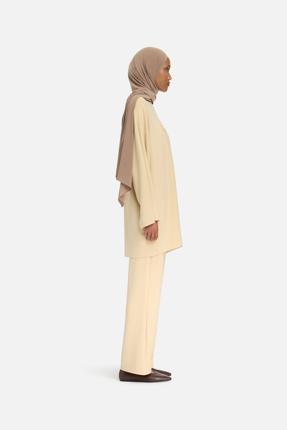 Modal Jersey Haut | Desert Clay