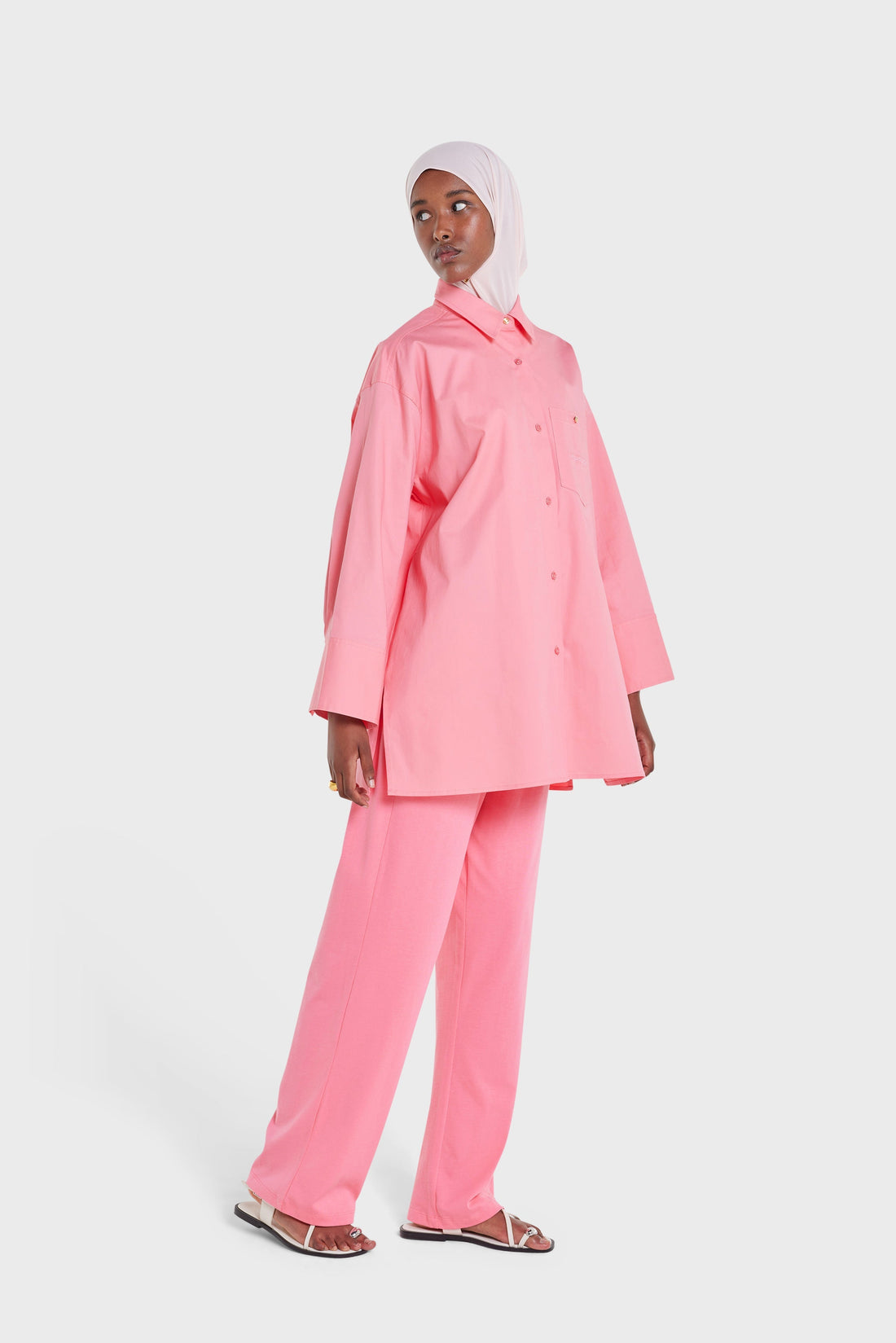 Coton Pantalon | Rose