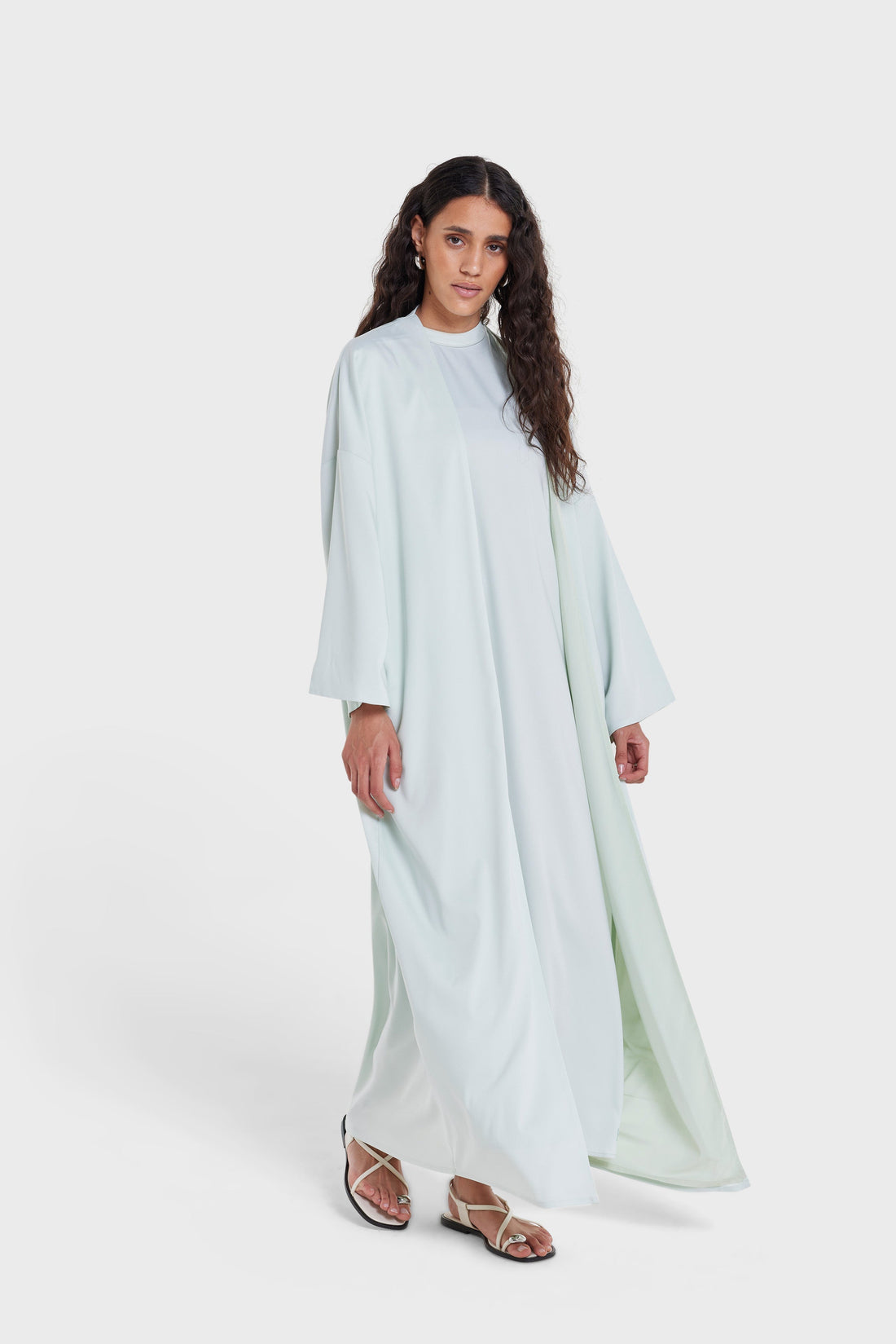 Été Sleeveless Robe | Light Blue