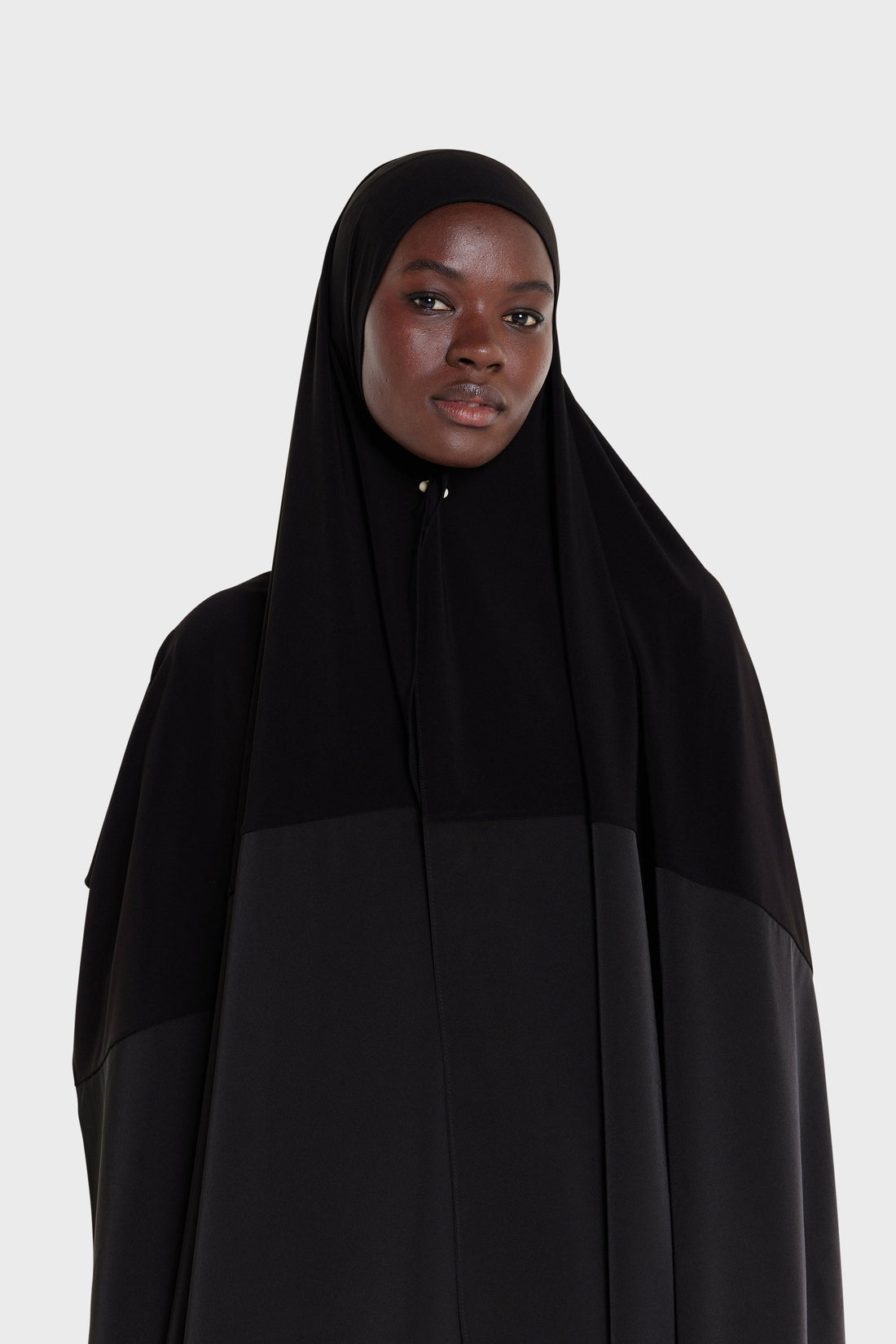 Satin Edge Écharpe | Black