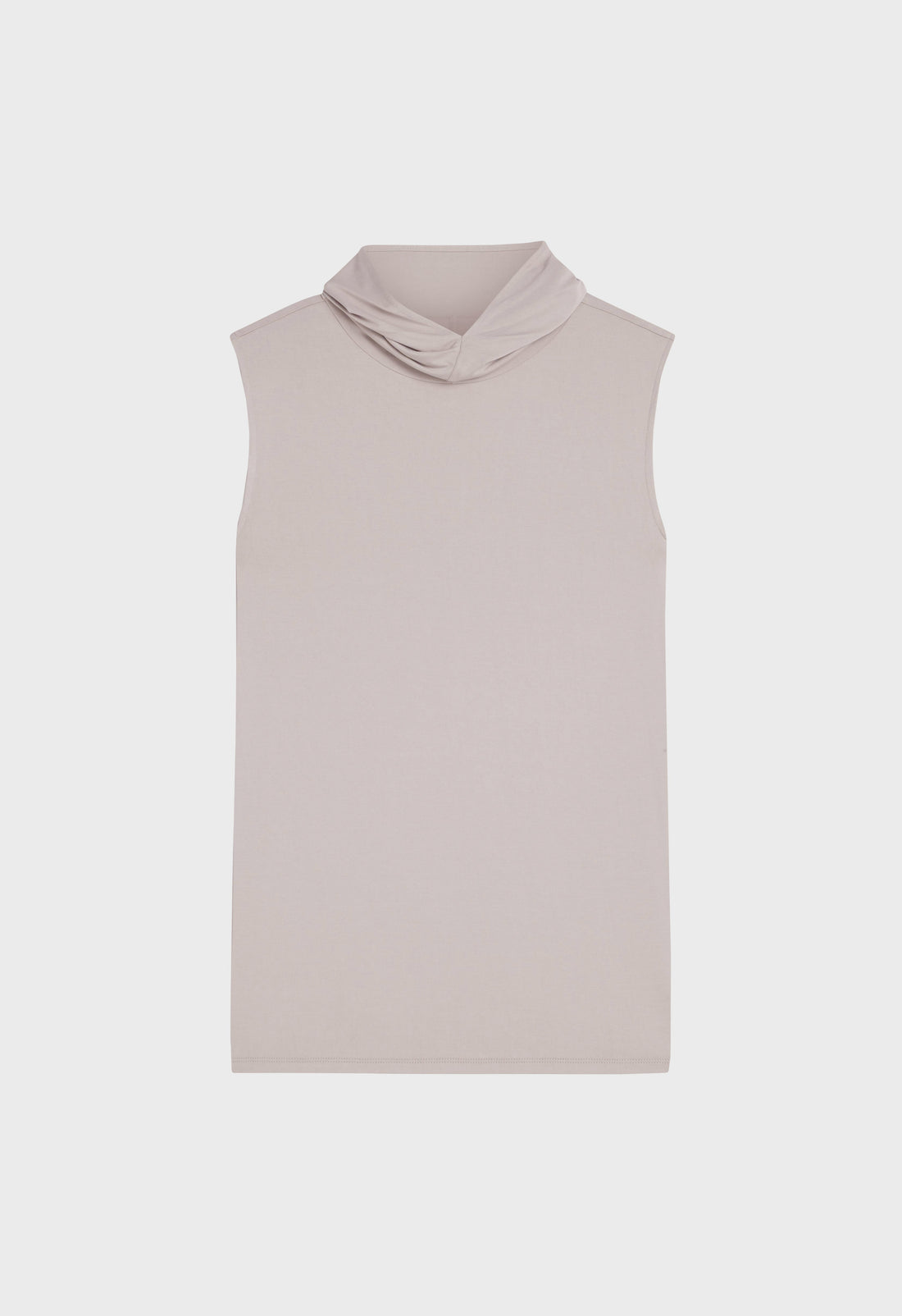 Sleeveless Hijab Haut | Dusty Bone
