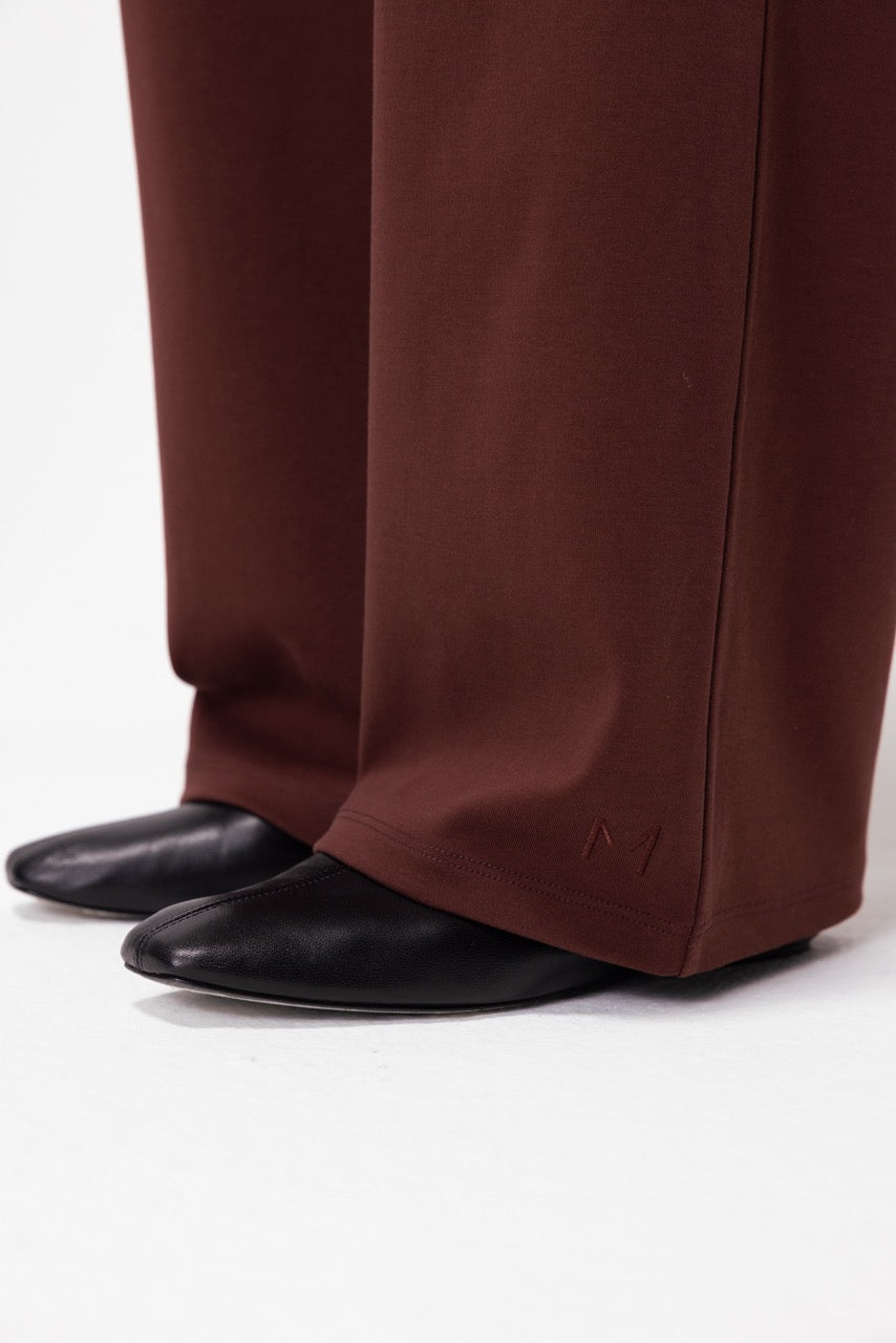 Le Décontracté Pantalon | Dark Cherry