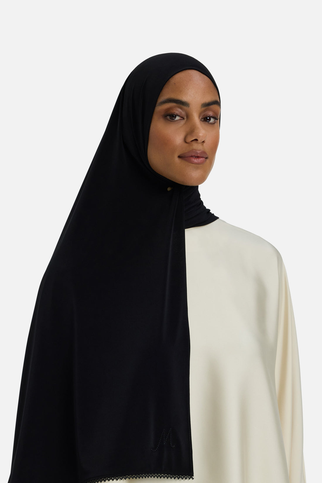 Le Picot Edge Premium Écharpe | Black