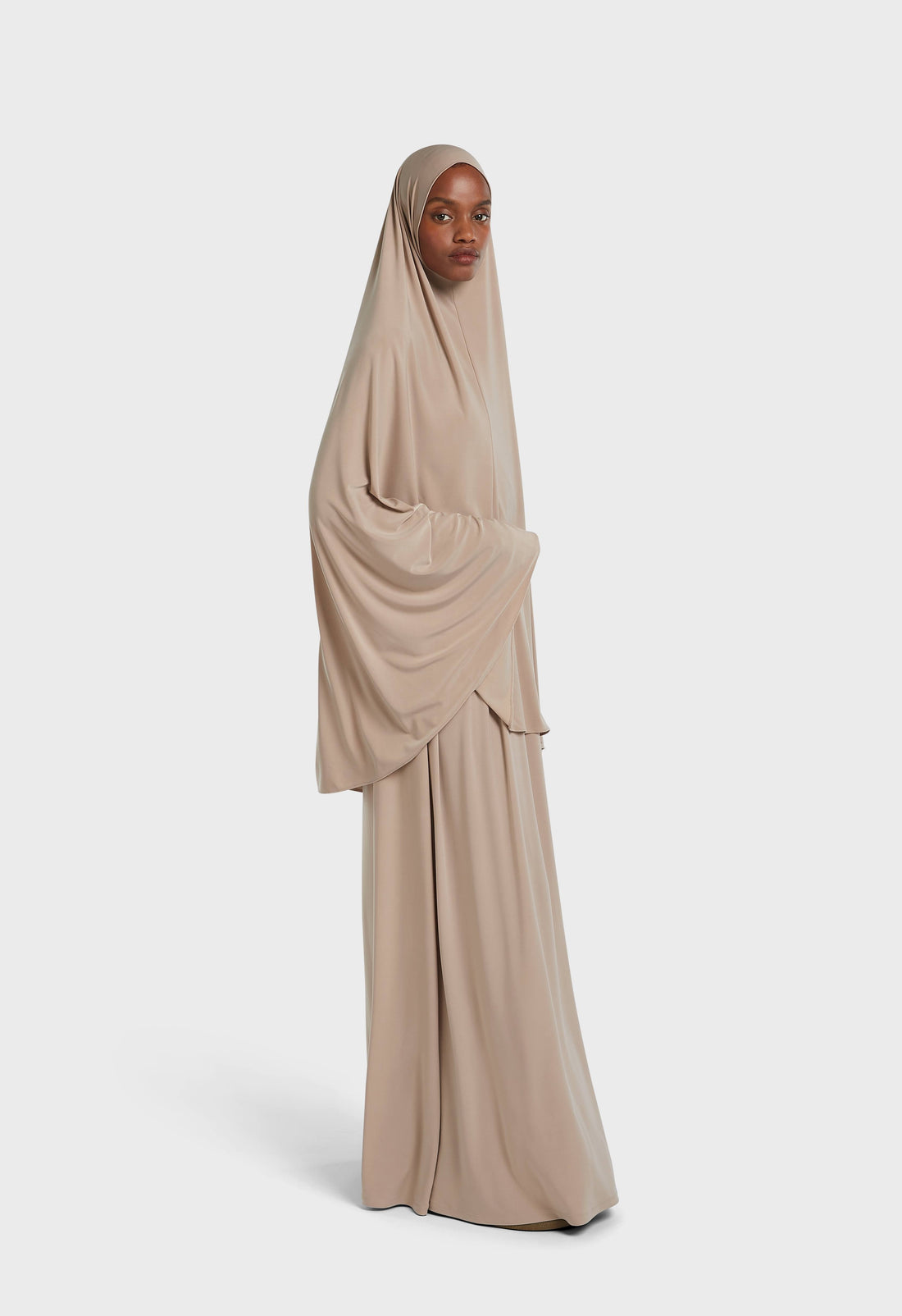 Premium Jersey Prayer Jupe | Dark Pearl