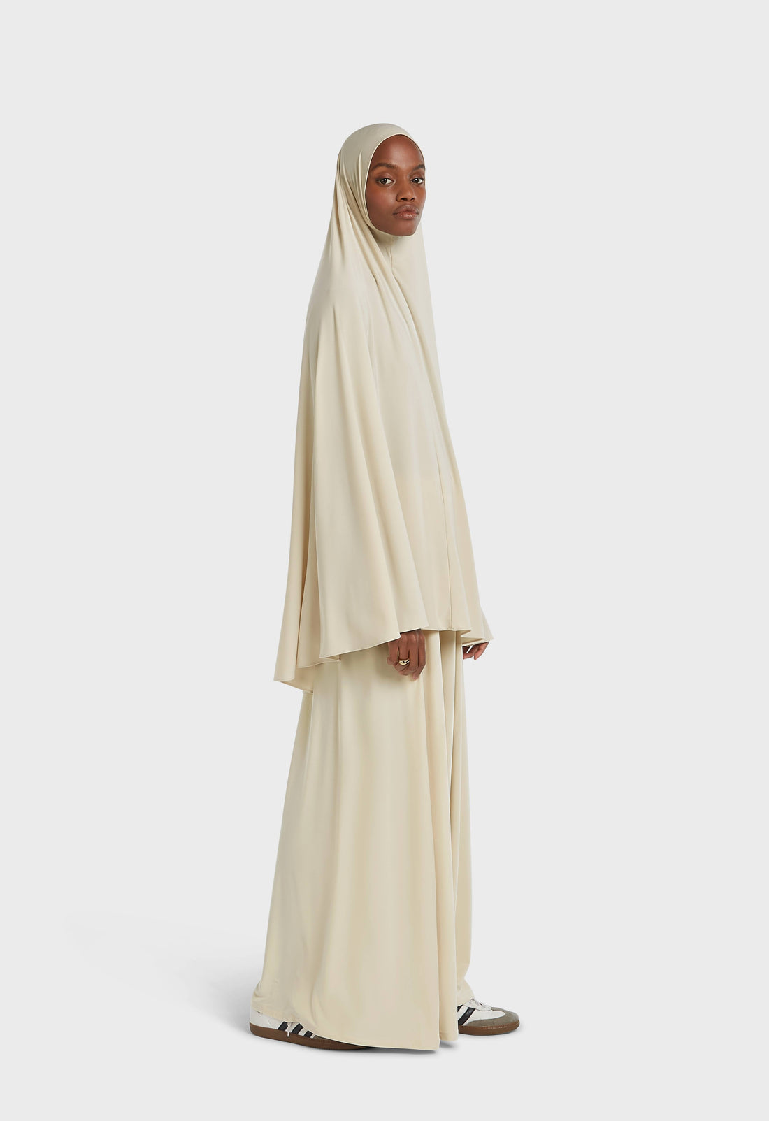 Premium Jersey Prayer Jupe | Light Storm
