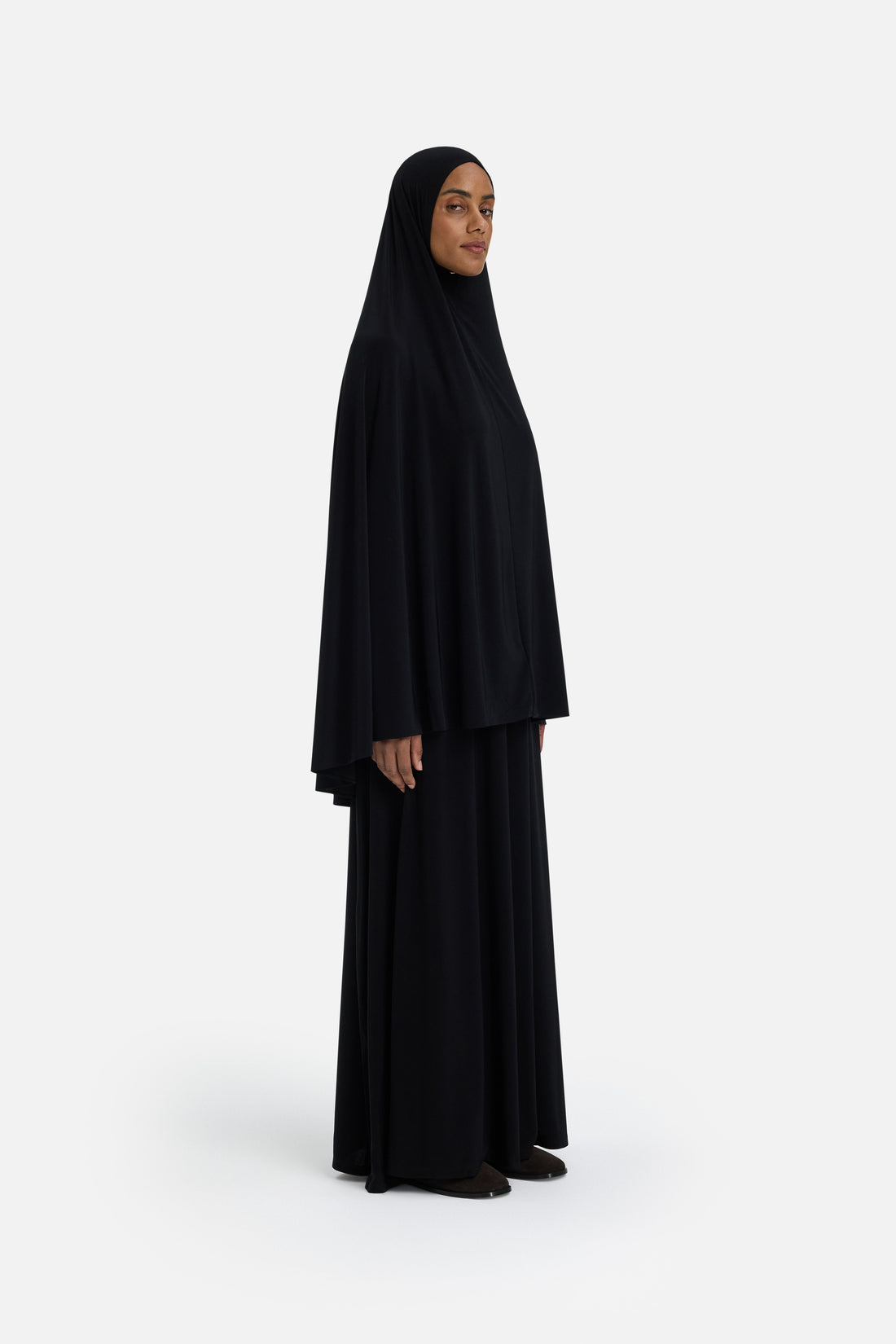 Premium Jersey Prayer Jupe | Black