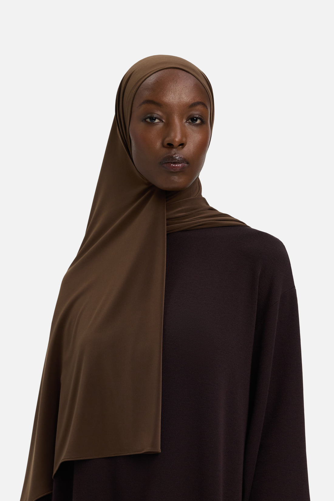 Premium Jersey Écharpe | Chocolate