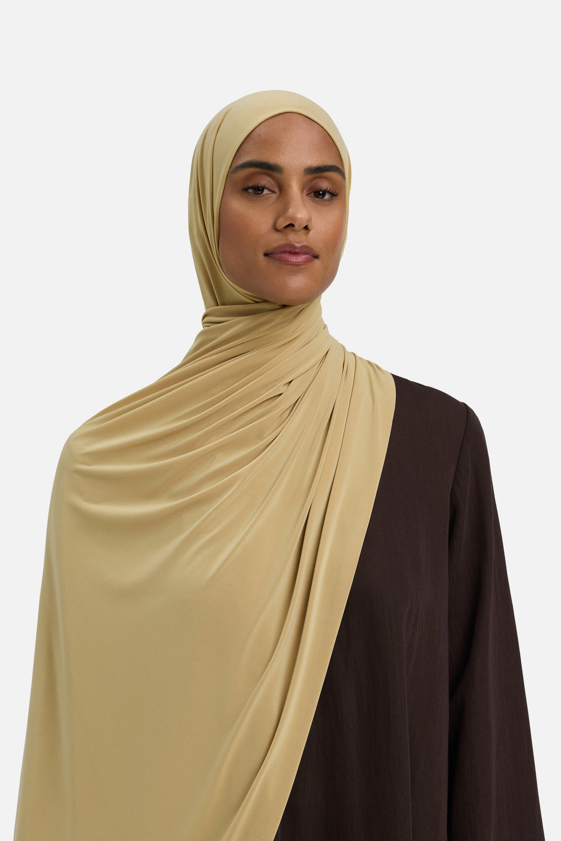 Premium Jersey Écharpe | Light Chai
