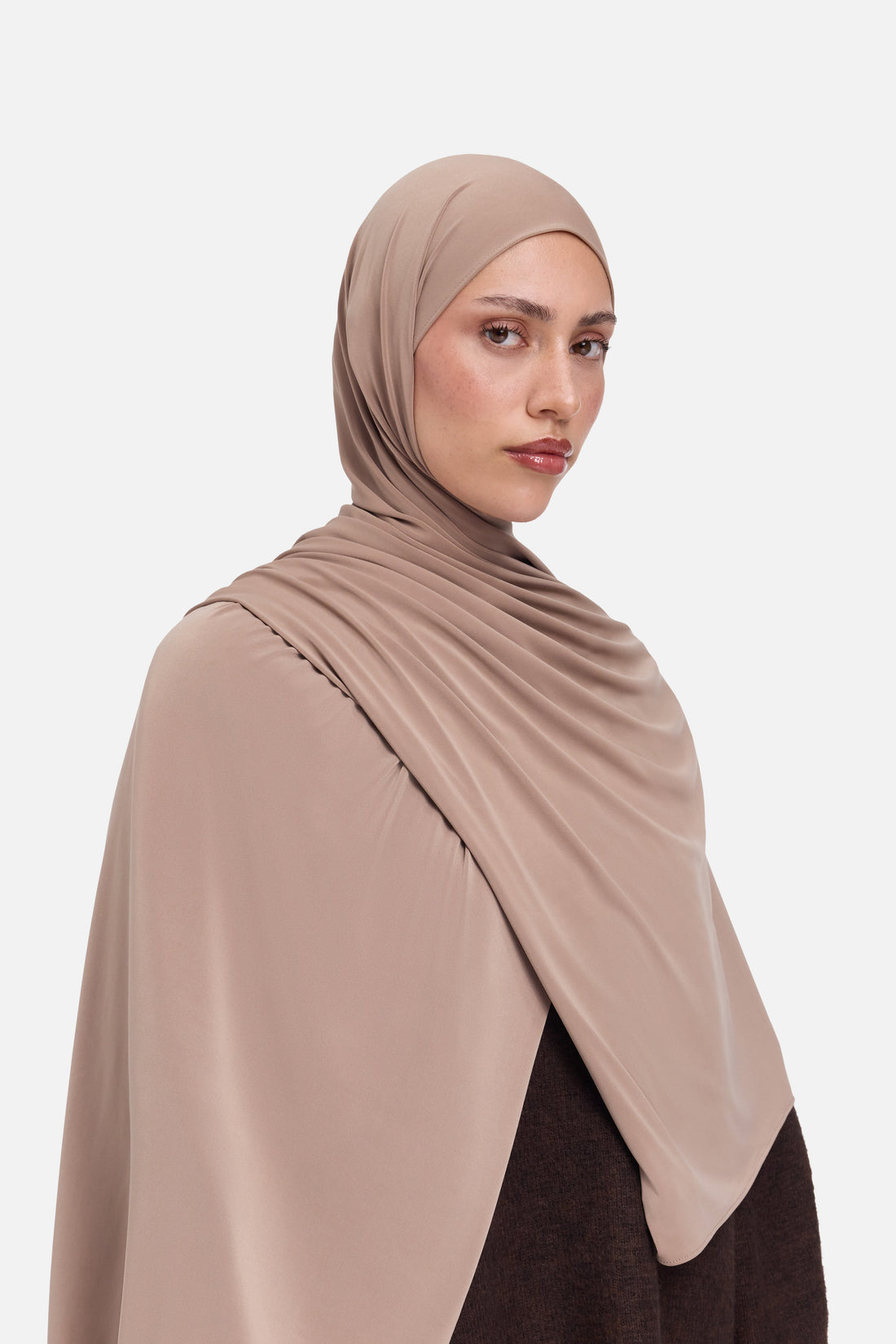 Premium Jersey Écharpe | Light Plum