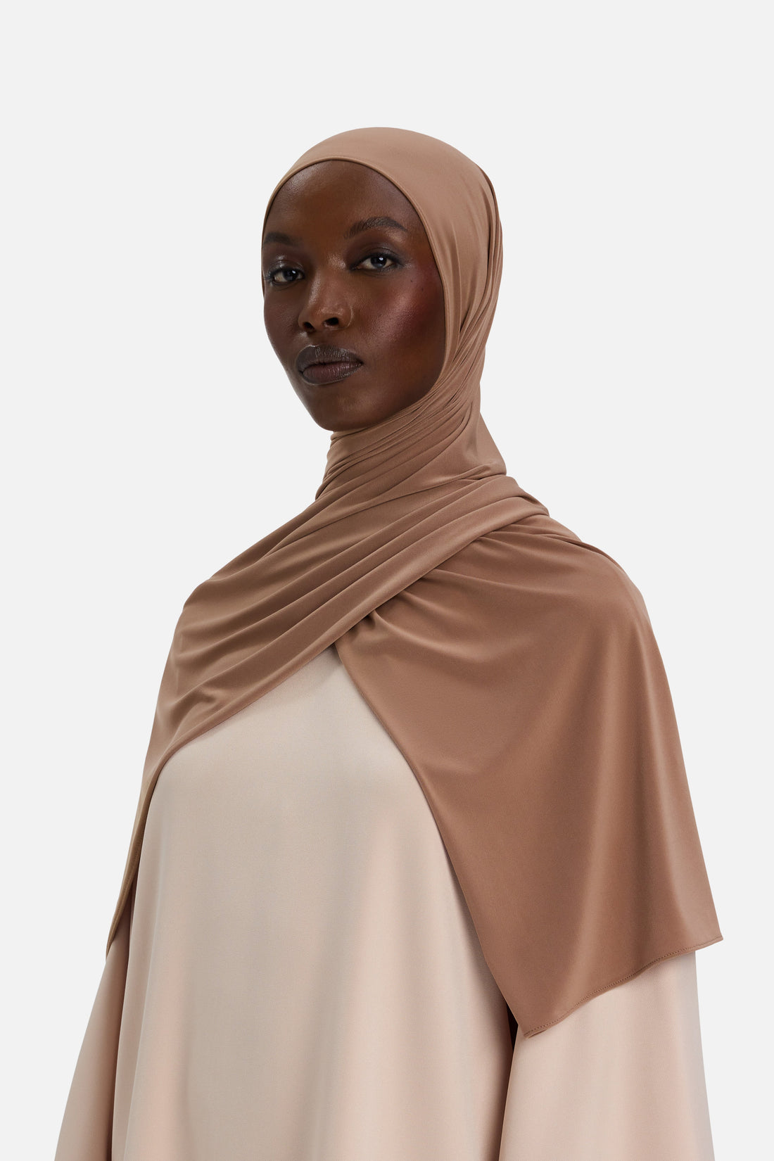 Premium Jersey Écharpe | Pecan