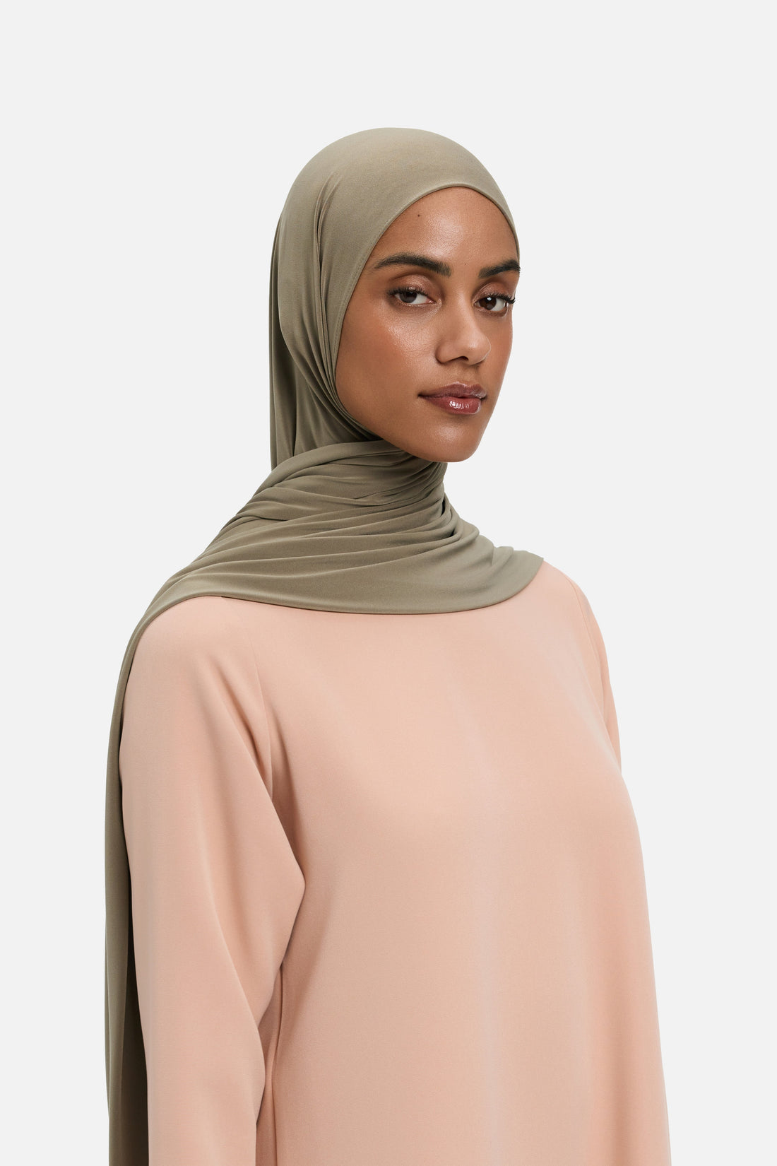 Premium Jersey Écharpe | Taupe