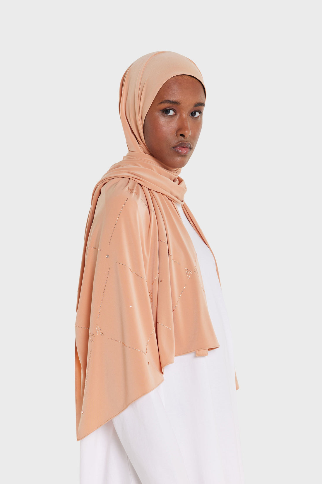 Le Pearl Monogram - Premium Jersey | Pastel Orange