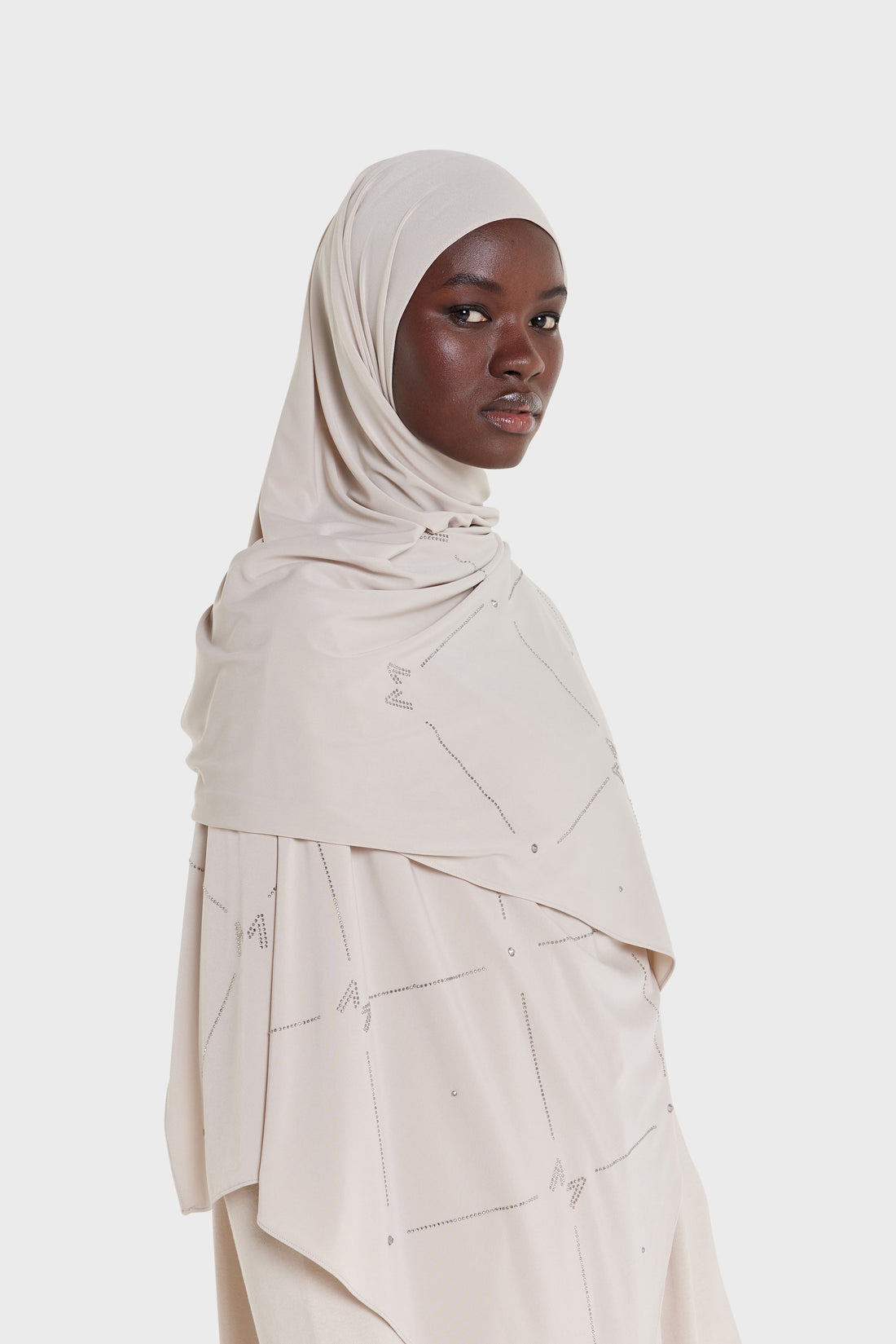Le Pearl Monogram - Premium Jersey | Soft Taupe